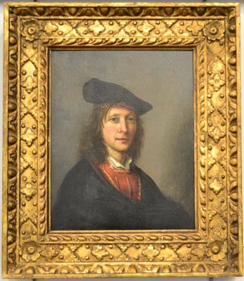 Lot 1171 - Manner of Rembrandt van Rijn (1606-1669), Portrait of a young gentleman, head and shoulders,...