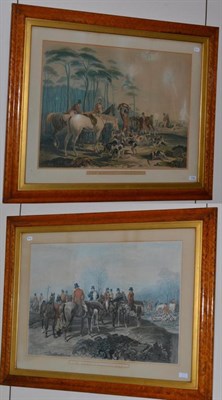 Lot 1199 - ~ I Mackrell after JF Herring, from the Fox Hunting series including ";The Meet";, ";Full...