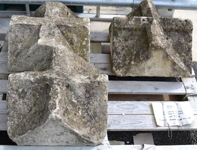 Lot 1283 - Three Capping stones