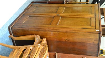 Lot 1450 - ^ A 19th century mahogany two door wardrobe