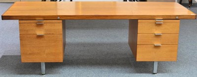 Lot 1603 - A retro office desk