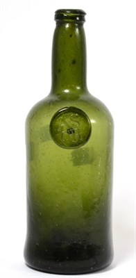 Lot 103 - A sealed wine bottle, circa 1761, the seal with initials A.S.C.R (All Souls Common Room),...