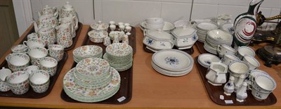 Lot 718 - ^A quantity of Adams tea wares and two boxes of Minton Haddon Hall wares (6 boxes)