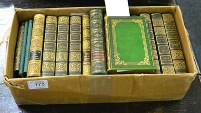 Lot 778 - Austen (Jane) Sense & Sensibility, 1853, London, Richard Bentley, full calf bound Goldsmith...