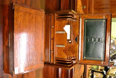 Lot 805 - Oak ";Presentation"; table writing desk/slope