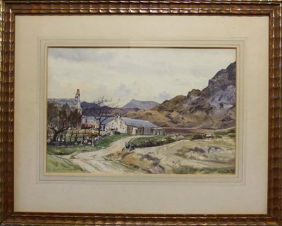 Lot 1015 - Claude Graham Muncaster RWS, ROI, RBA, SMA (1903-1974), ";Cottage up the Duddon Valley,...