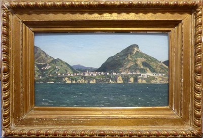 Lot 1016 - Claude Graham Muncaster RWS, ROI, RBA, SMA (1903-1974) ";Off the Italian coast, nr Amalfi";,...