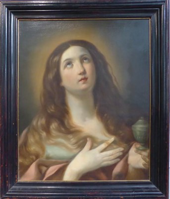 Lot 1119 - Manner of Guido Reni (1575-1642) Portrait of a female saint, half length possibly Mary...