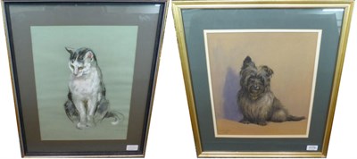 Lot 1179 - Winifred Joan Ophelia Gordon Bell (1915-1975) A Skye Terrier, signed and dated 1932,...