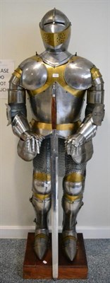 Lot 1411 - A reproduction suit of armour