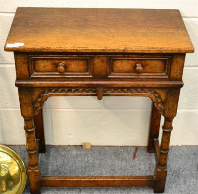 Lot 1441 - A Titchmarsh & Goodwin side table