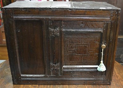 Lot 1530 - A 17th/18th century food hutch