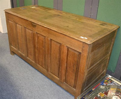 Lot 1571 - An early 19th century mule chest of large proportions