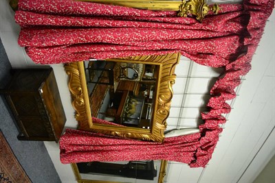 Lot 1593 - A pair of curtains, 520cm wide and 250cm high