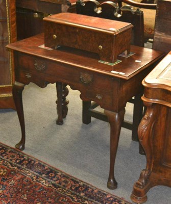 Lot 1666 - ^An 18th century mahogany lowboy, circa 1750 (restorations)