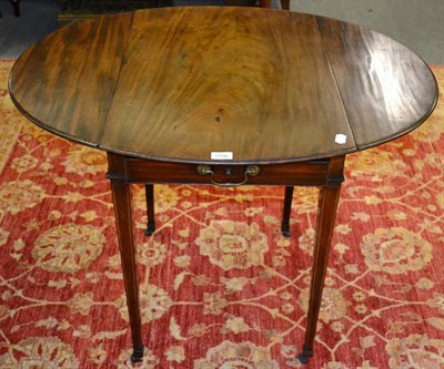 Lot 1706 - ^A George III mahogany Pembroke table, circa 1780