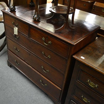 Lot 1730 - ^A George III mahogany chest, circa 1780