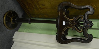 Lot 1760 - An early 19th century duet stand